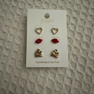 J CREW VALENTINE EARRING SET L@@K